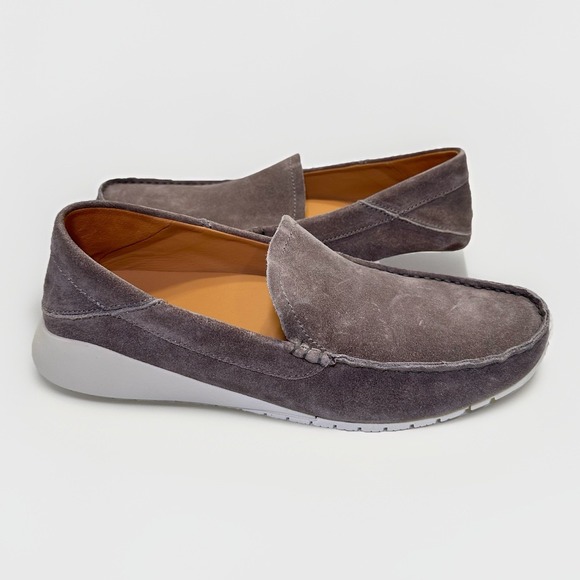 Men's Olukai‎ KA'A Loafer Slip-on Shoes Cooler Gray Suede NEW Size 11 Casual